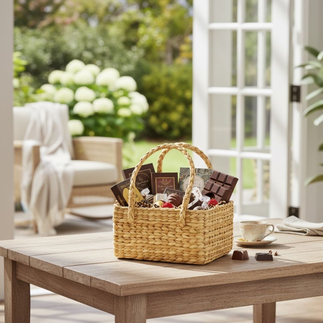 Eco-Friendly Hamper Basket for Stylish Storage